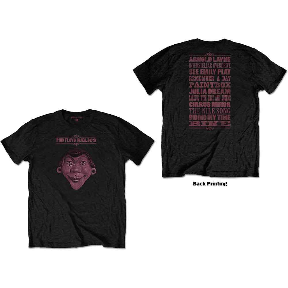 PINK FLOYD - RELICS - T-Shirt Black