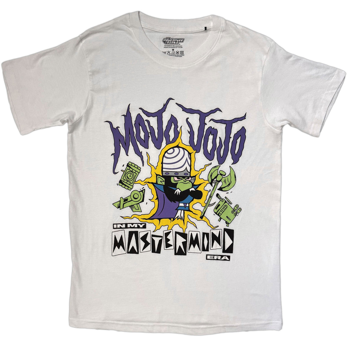 POWER PUFF GIRLS - MOJO JOJO MASTERMIND - T-Shirt White