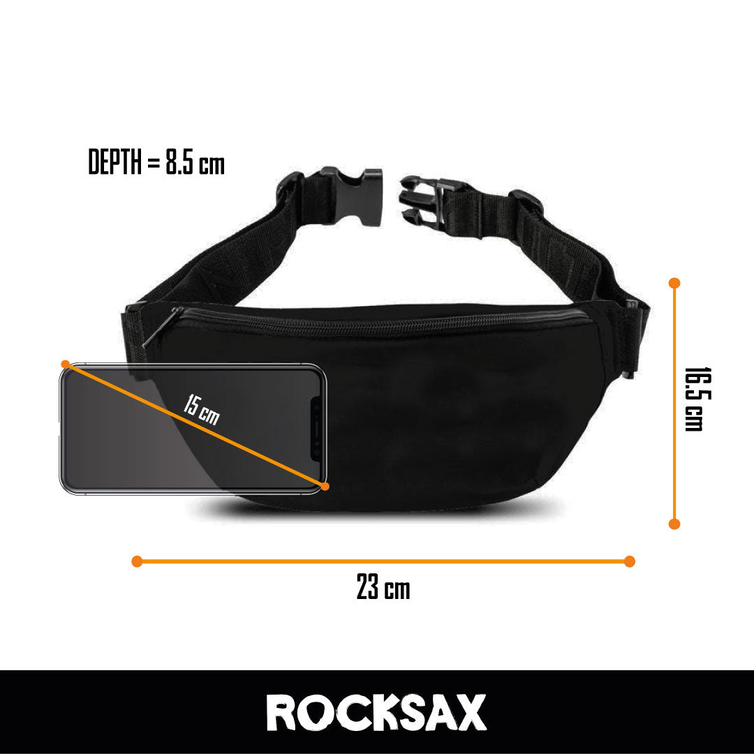 Rocksax Pink Floyd Bum Bag (Fanny Pack)- Dark Side Of The Moon