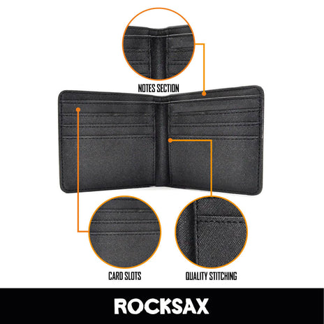 Rocksax Ghost Wallet - Candy Corn