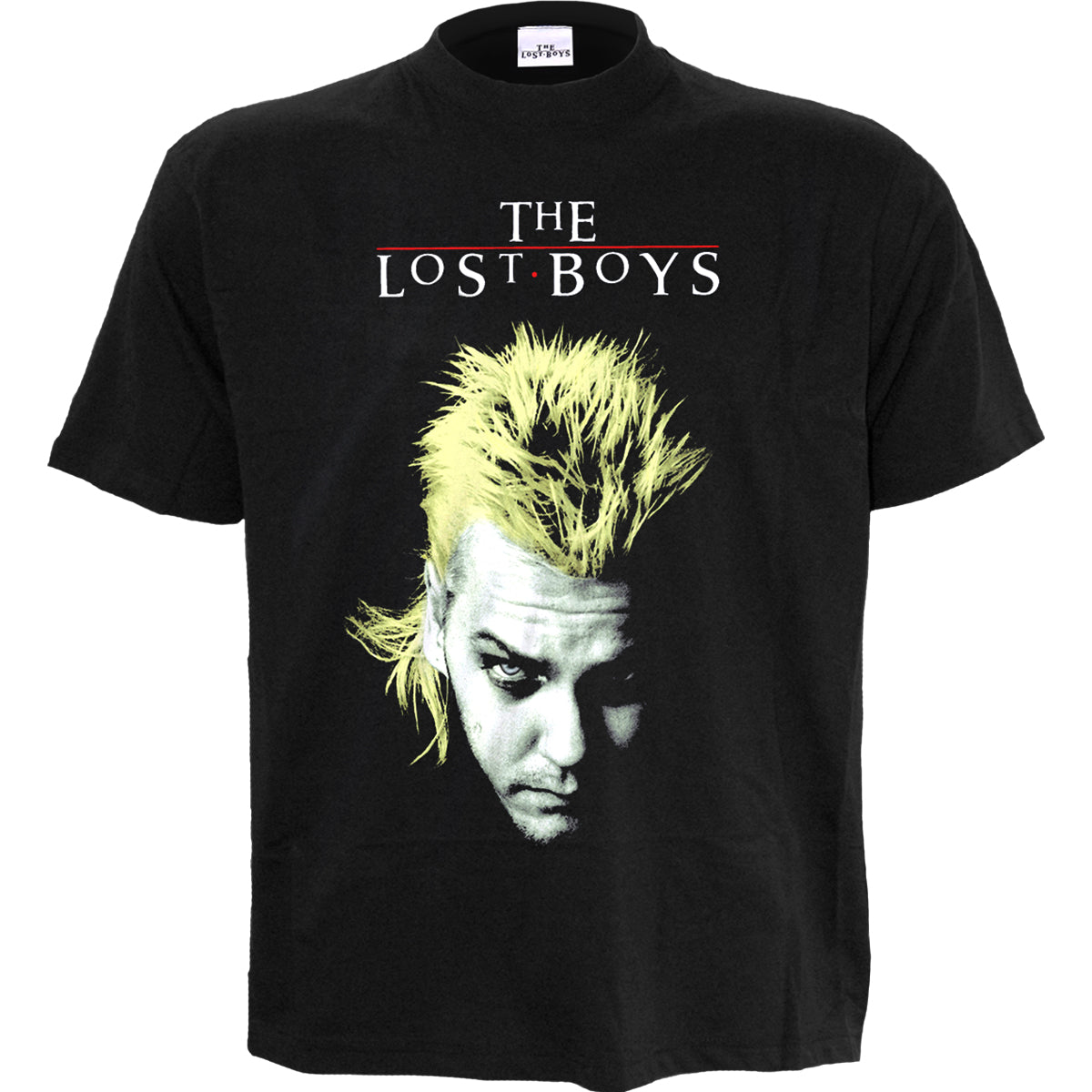 THE LOST BOYS - DAVID AND LOGO   - Front Print T-Shirt Black
