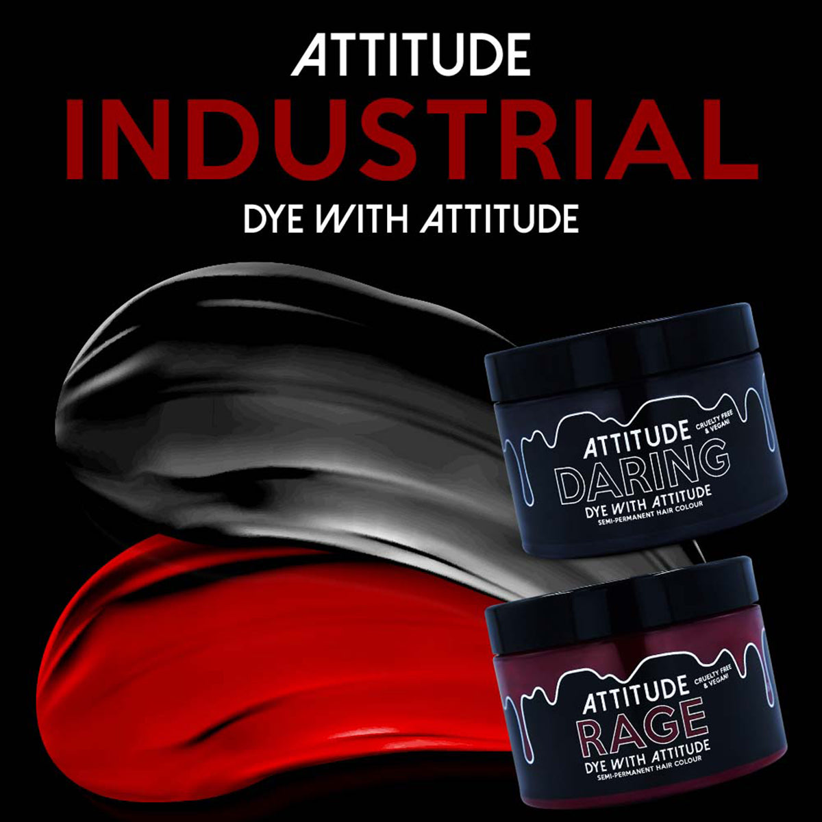 INDUSTRIAL DUO - Attitude Hair Dye - Duo