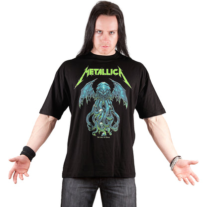 METALLICA - THE CALL OF KTULU - T-SHIRT - Front Print T-Shirt Black