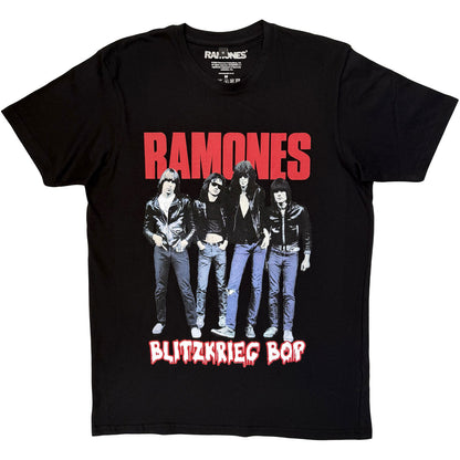 RAMONES - BLITZ - Carbon T-Shirt Black