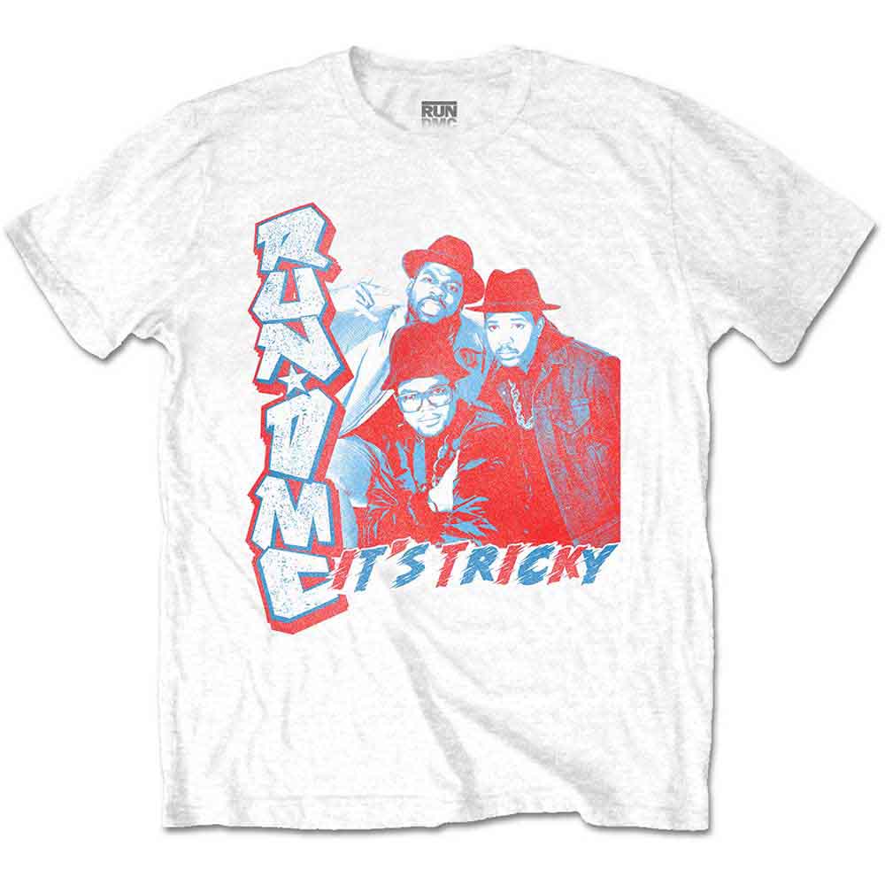RUN DMC - IT'S TRICKY - T-Shirt White