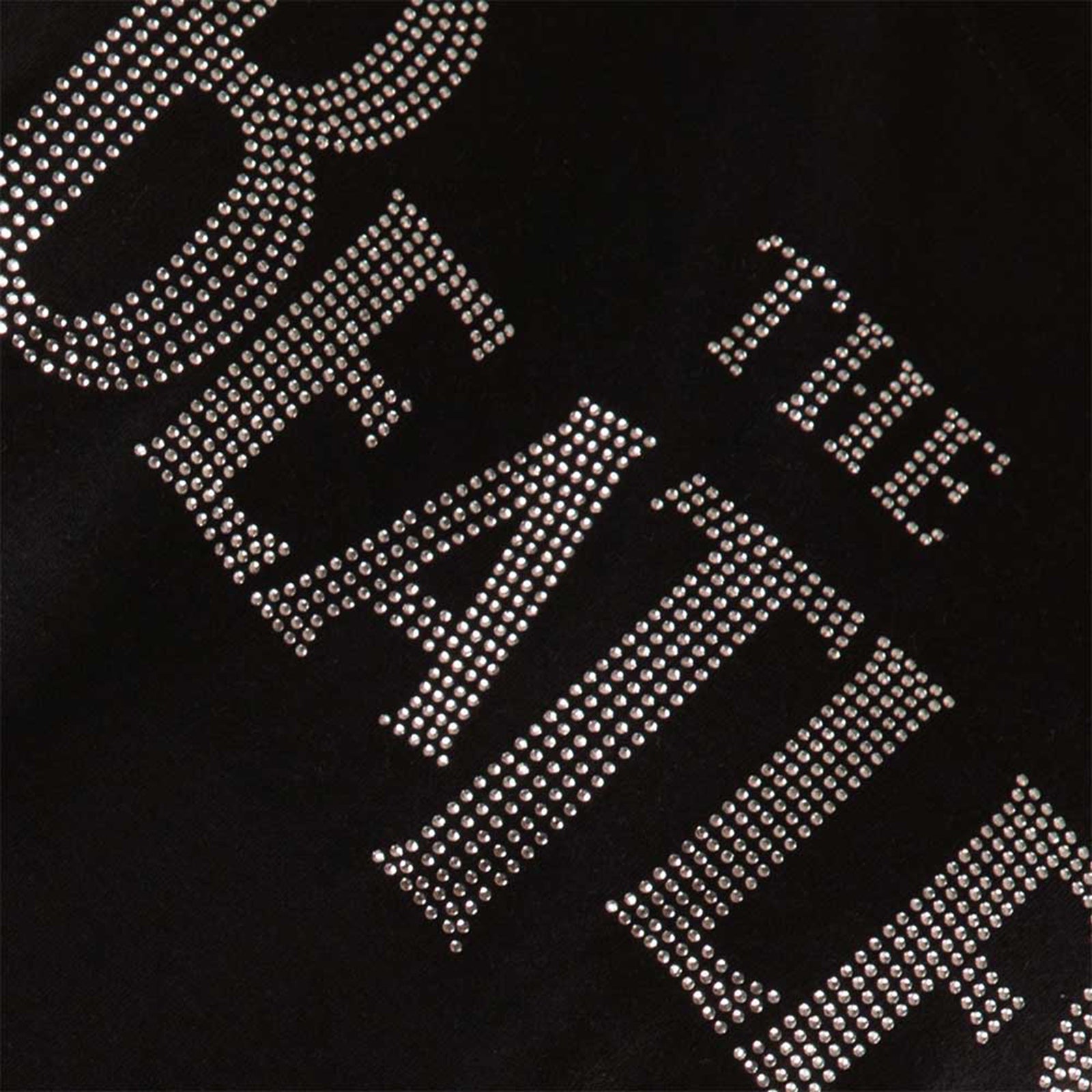 THE BEATLES - DROP T CRYSTALS - T-Shirt Black (Embellished)