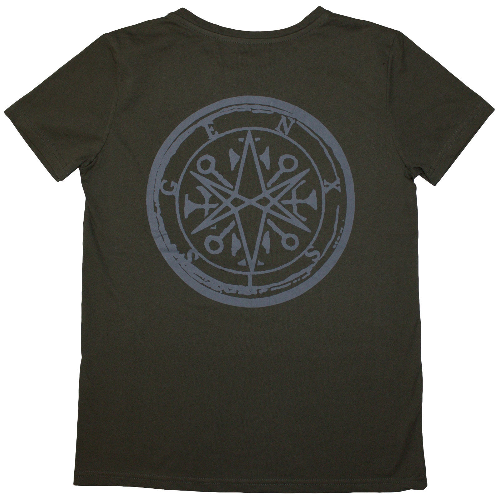BRING ME THE HORIZON - METAL LOGO GENXSIS - T-Shirt Green (Back Print)