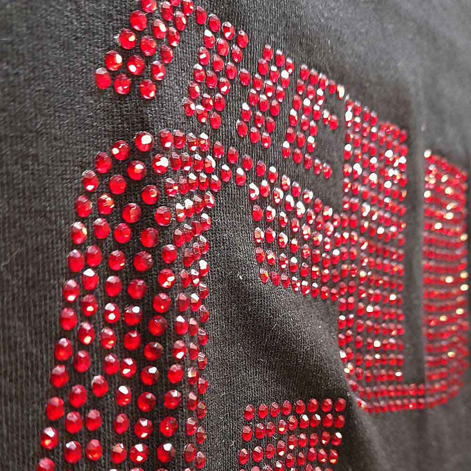 CURE, THE - LOGO - T-Shirt Black (Embellished)