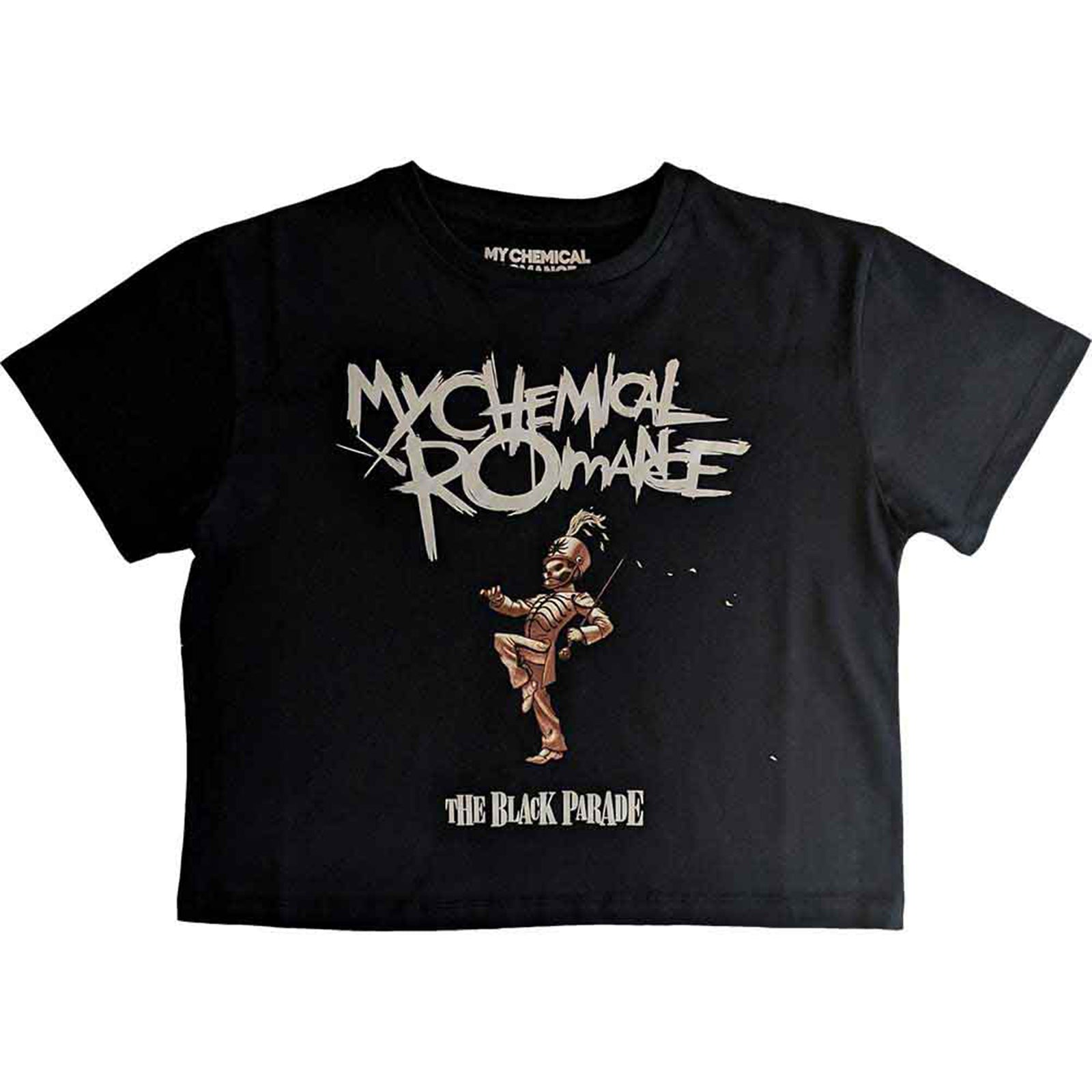 MY CHEMICAL ROMANCE - THE BLACK PARADE - Crop Top Black