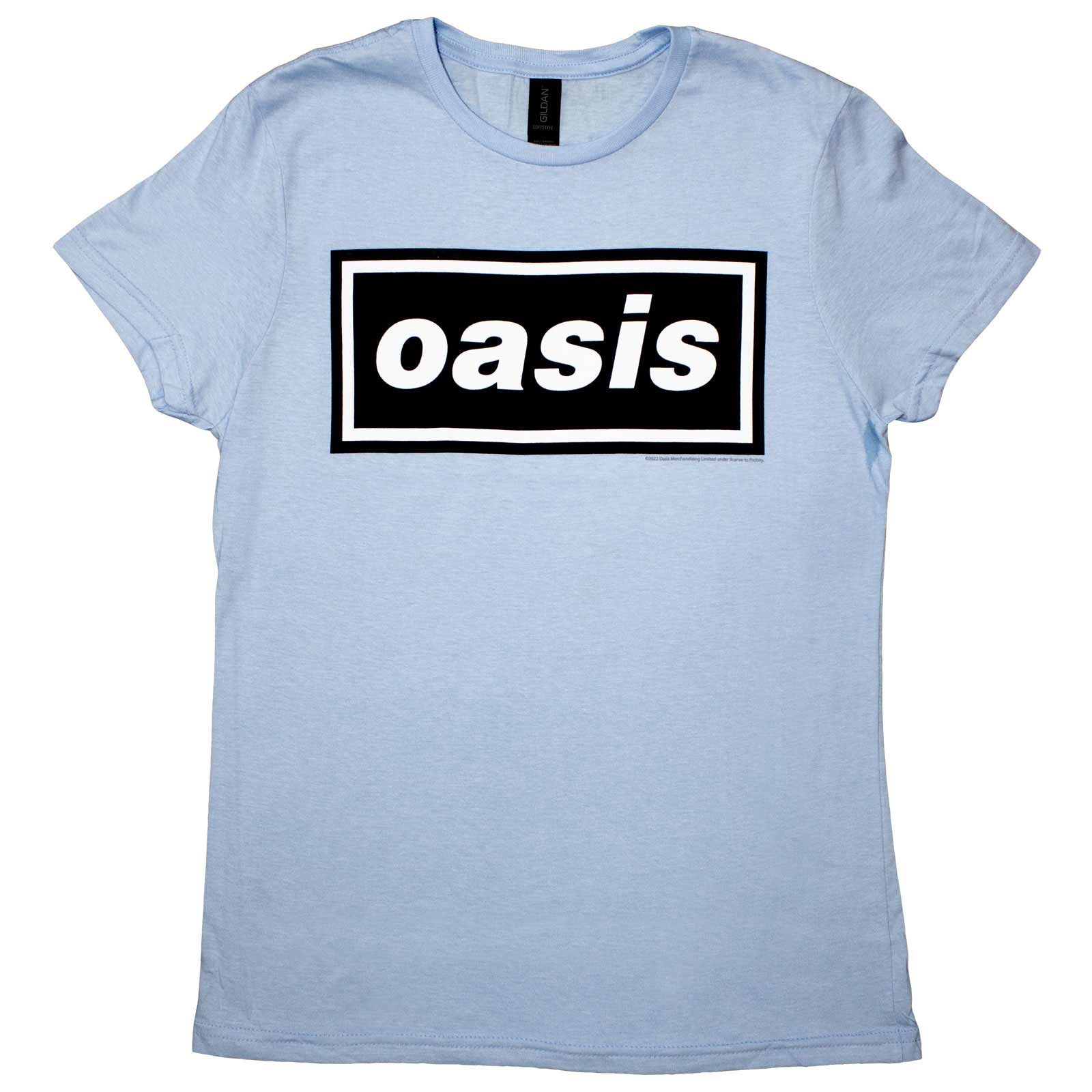 OASIS - DECCA LOGO - T-Shirt Blue