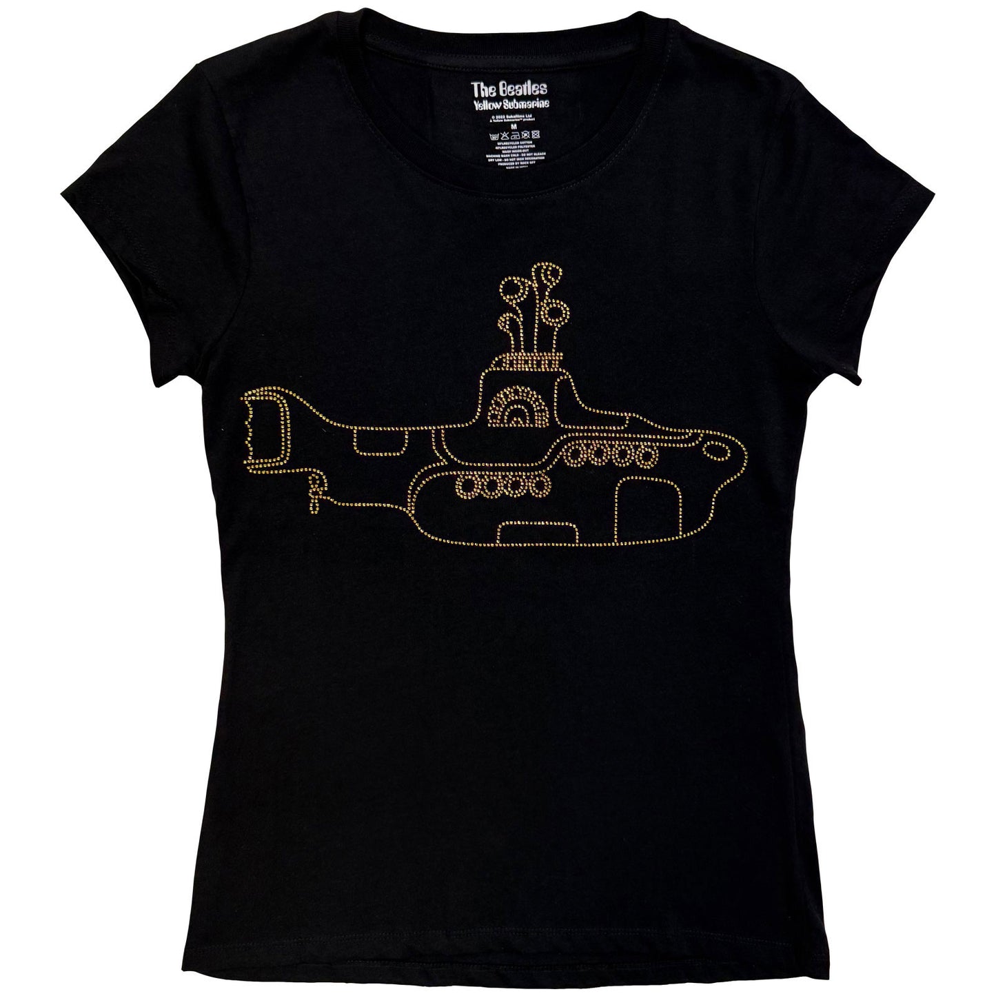 BEATLES, THE - YELLOW SUBMARINE - T-Shirt Black (Embellished)