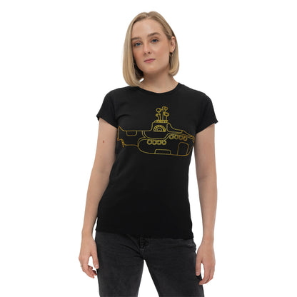 BEATLES, THE - YELLOW SUBMARINE - T-Shirt Black (Embellished)