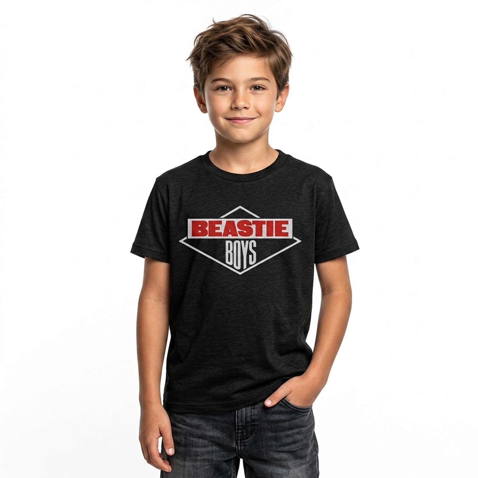 THE BEASTIE BOYS - LOGO - Kids T-Shirt Black