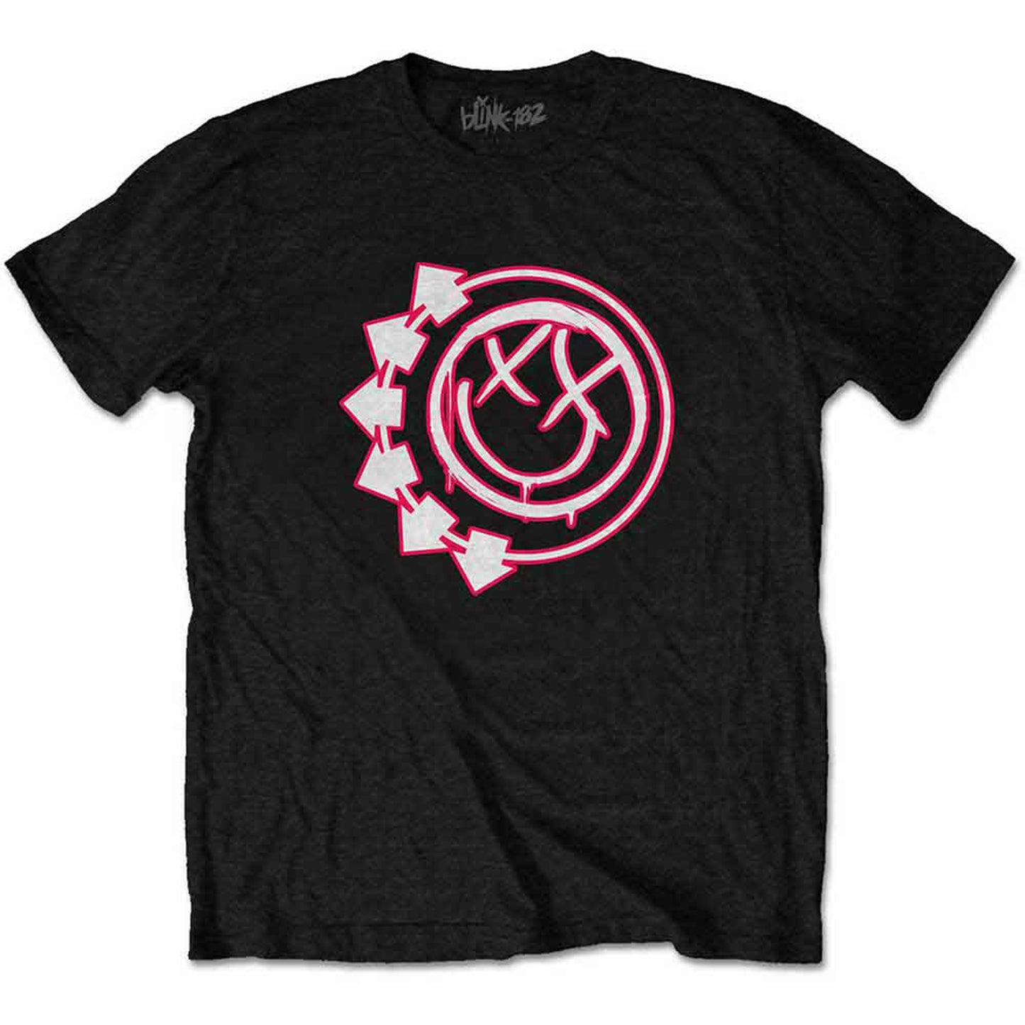 BLINK-182 - SIX ARROW SMILE - T-Shirt Black