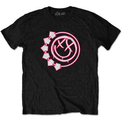 BLINK-182 - SIX ARROW SMILE - T-Shirt Black