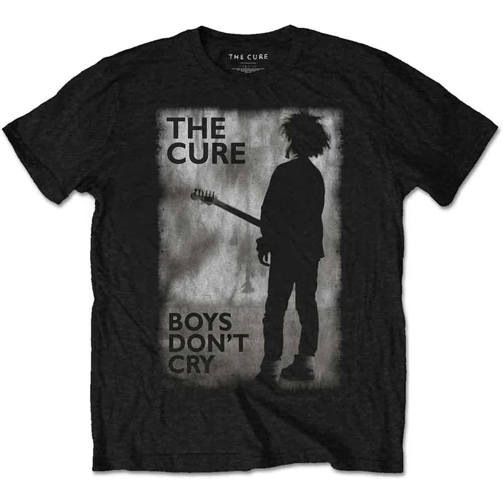 CURE, THE - BOYS DON'T CRY BLACK & WHITE - T-Shirt Black