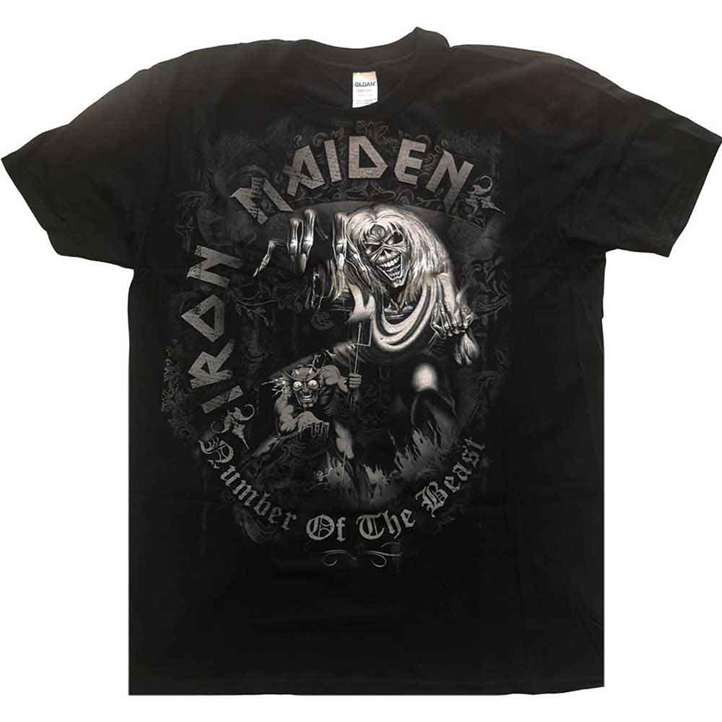 IRON MAIDEN - NUMBER OF THE BEAST - T-Shirt Black