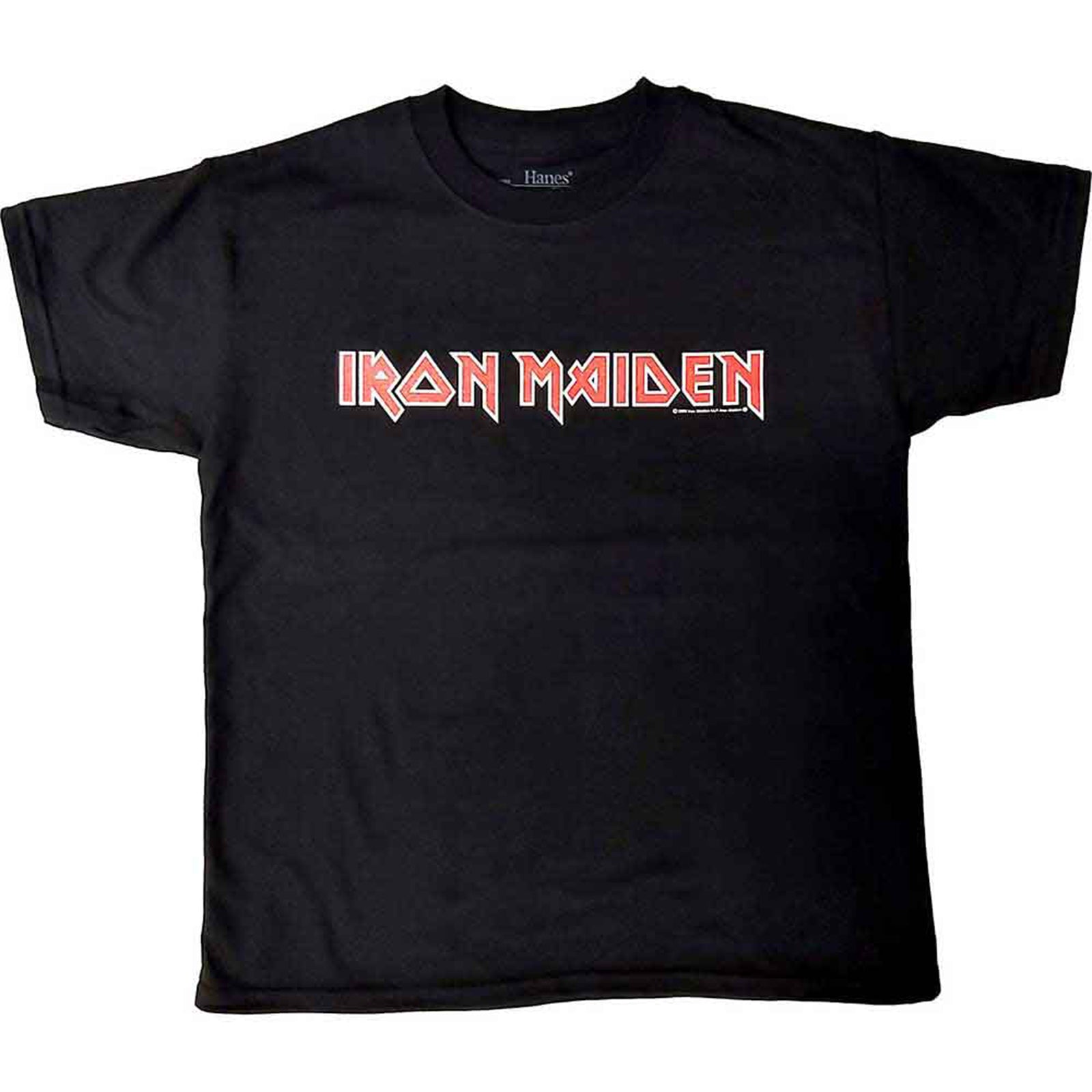 IRON MAIDEN - LOGO - T-Shirt Black