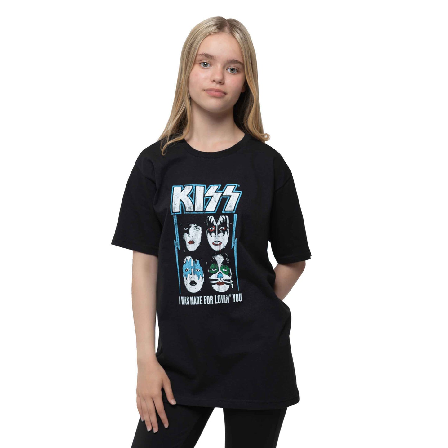 KISS - MADE FOR LOVIN' YOU - T-Shirt Black
