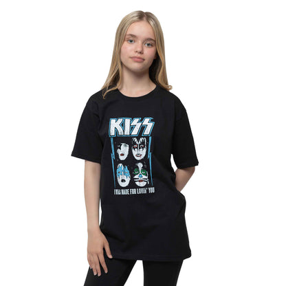 KISS - MADE FOR LOVIN' YOU - T-Shirt Black