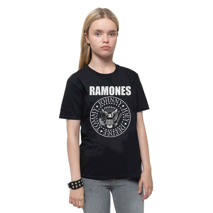 RAMONES - PRESIDENTIAL SEAL - T-Shirt Black