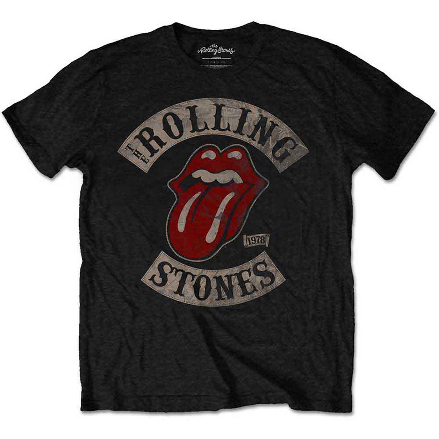 ROLLING STONES, THE - TOUR 78 - T-Shirt Black