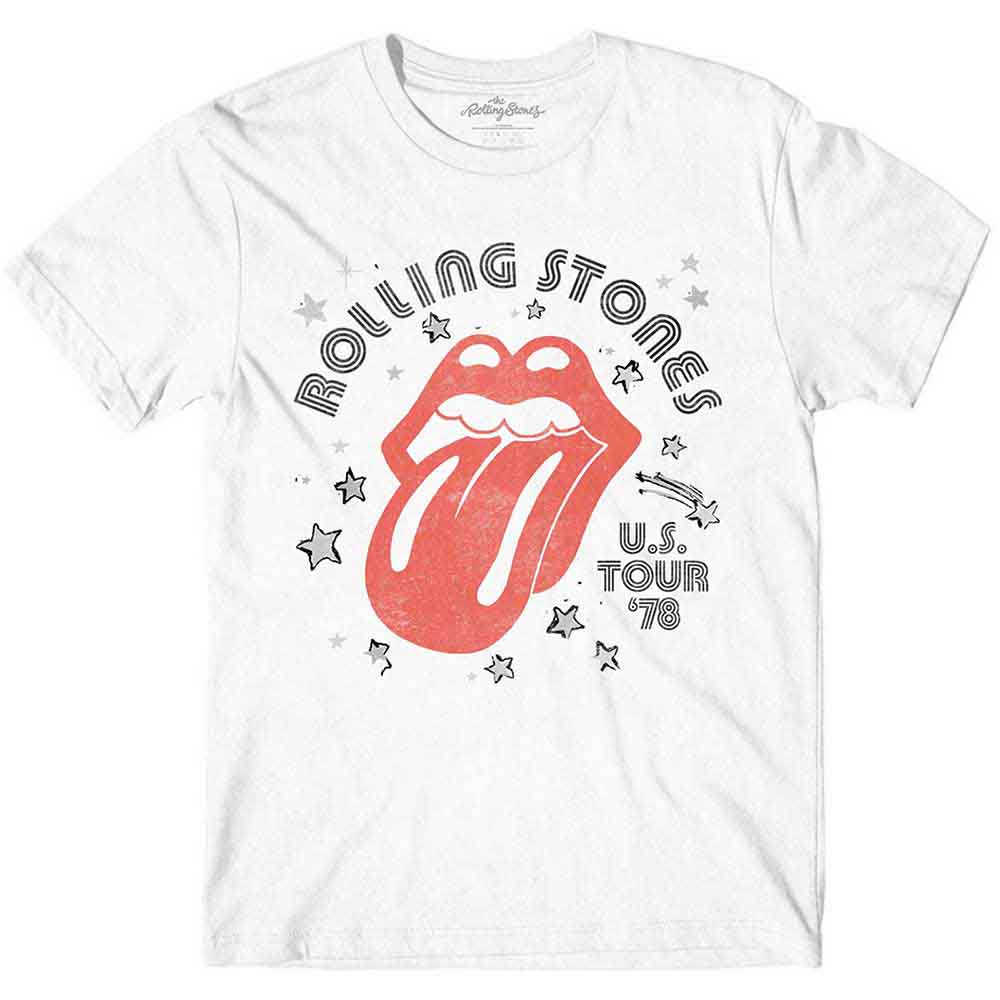 THE ROLLING STONES - AERO TONGUE - T-Shirt White