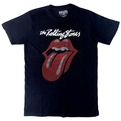 THE ROLLING STONES - LOGO & TONGUE - T-Shirt Black