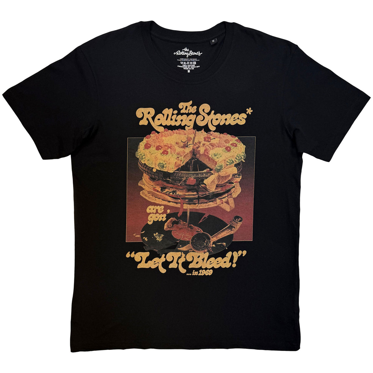 THE ROLLING STONES - LET IT BLEED - T-Shirt Black