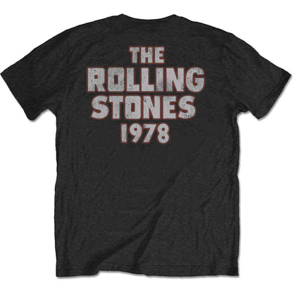 THE ROLLING STONES - DRAGON '78 - T-Shirt Black