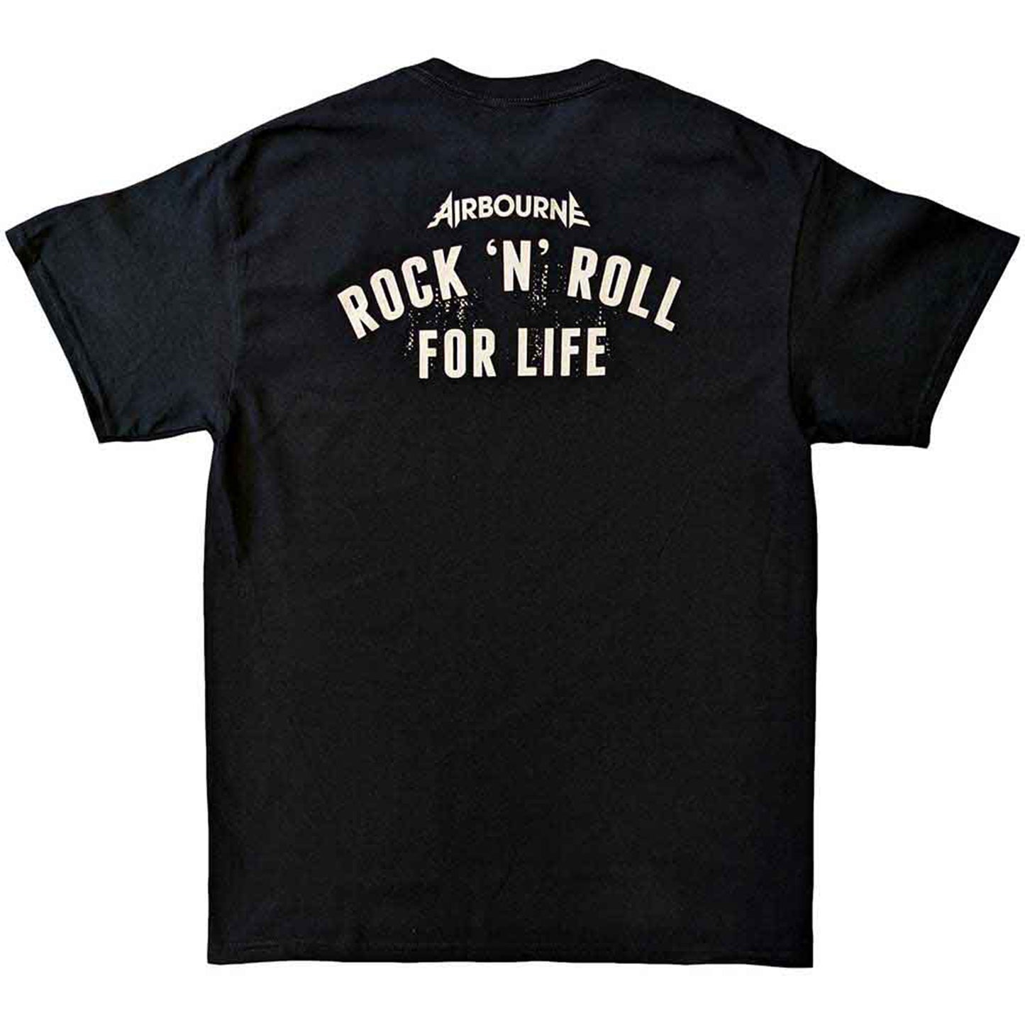 AIRBOURNE - R 'N' R BONESHAKER - T-Shirt Black (Back Print)
