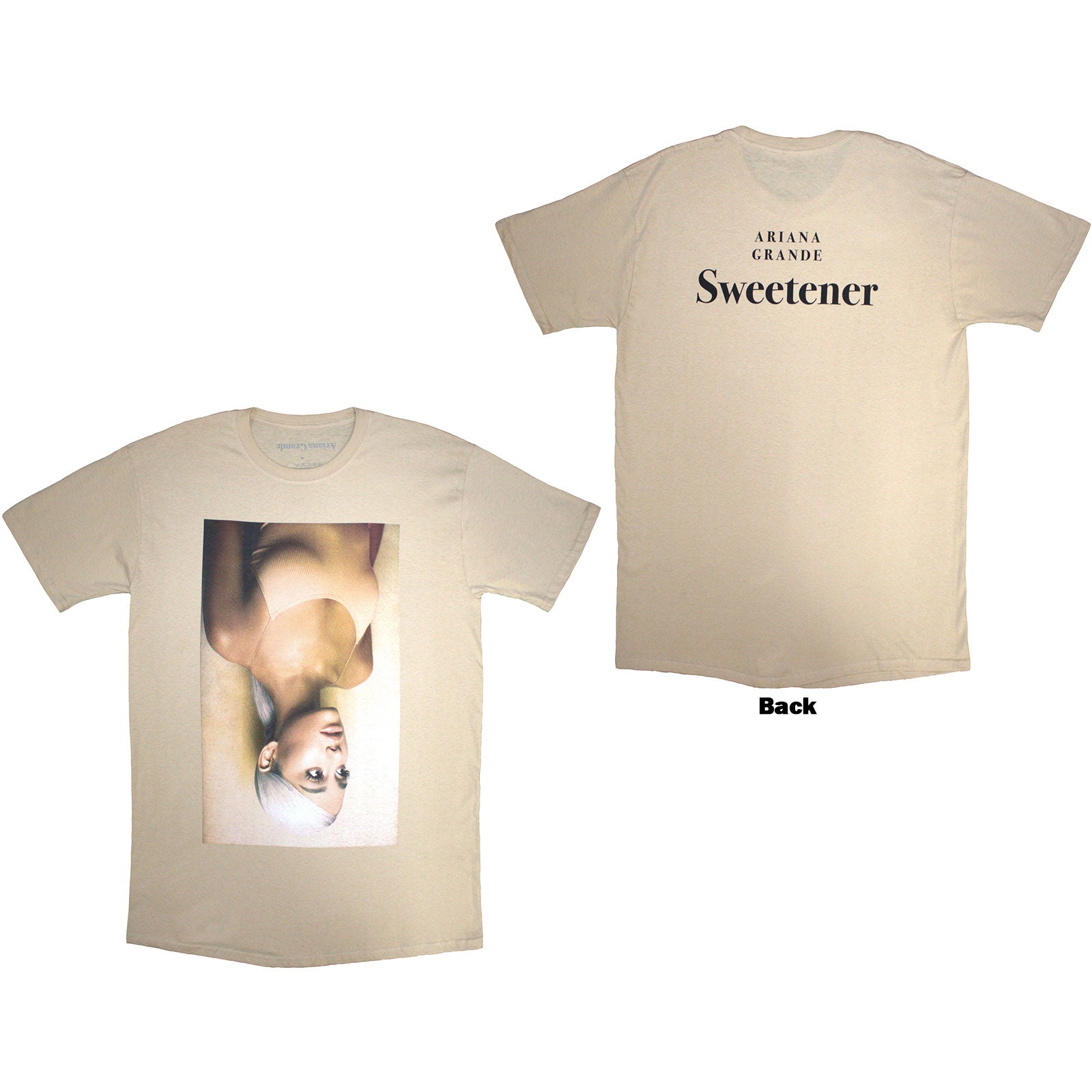 ARIANA GRANDE - SWEETENER - T-Shirt Neutral (Back Print)