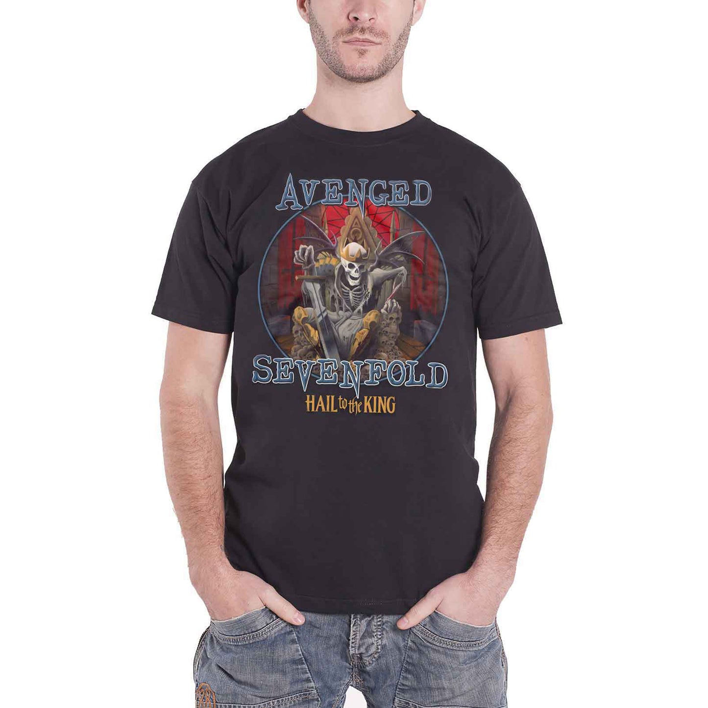 AVENGED SEVENFOLD - DEADLY RULE - T-Shirt Black