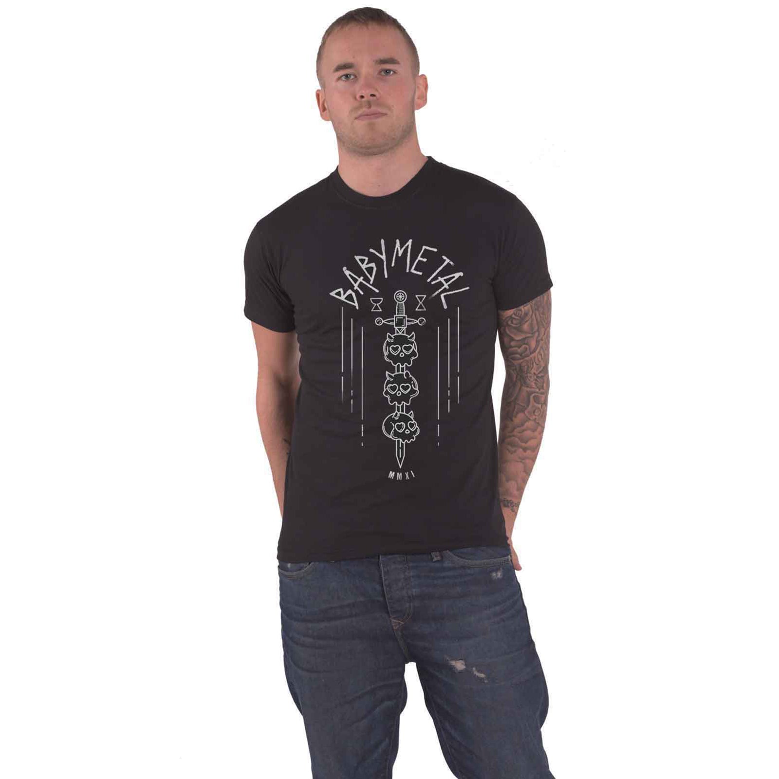 BABYMETAL - SKULL SWORD - T-Shirt Black