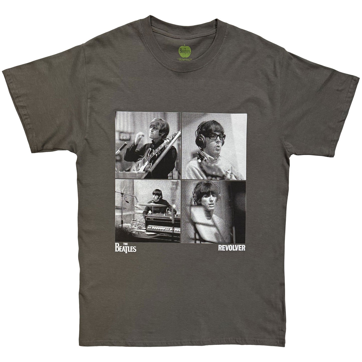 THE BEATLES - REVOLVER STUDIO SHOTS - T-Shirt Grey