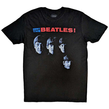 BEATLES, THE - MEET THE BEATLES - T-Shirt Black