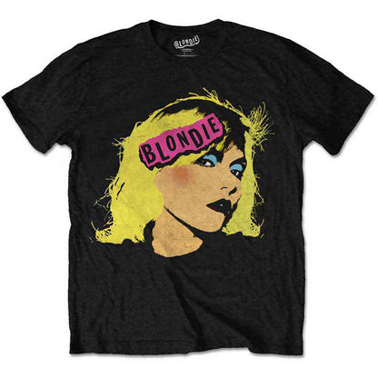 BLONDIE - PUNK LOGO - T-Shirt Black