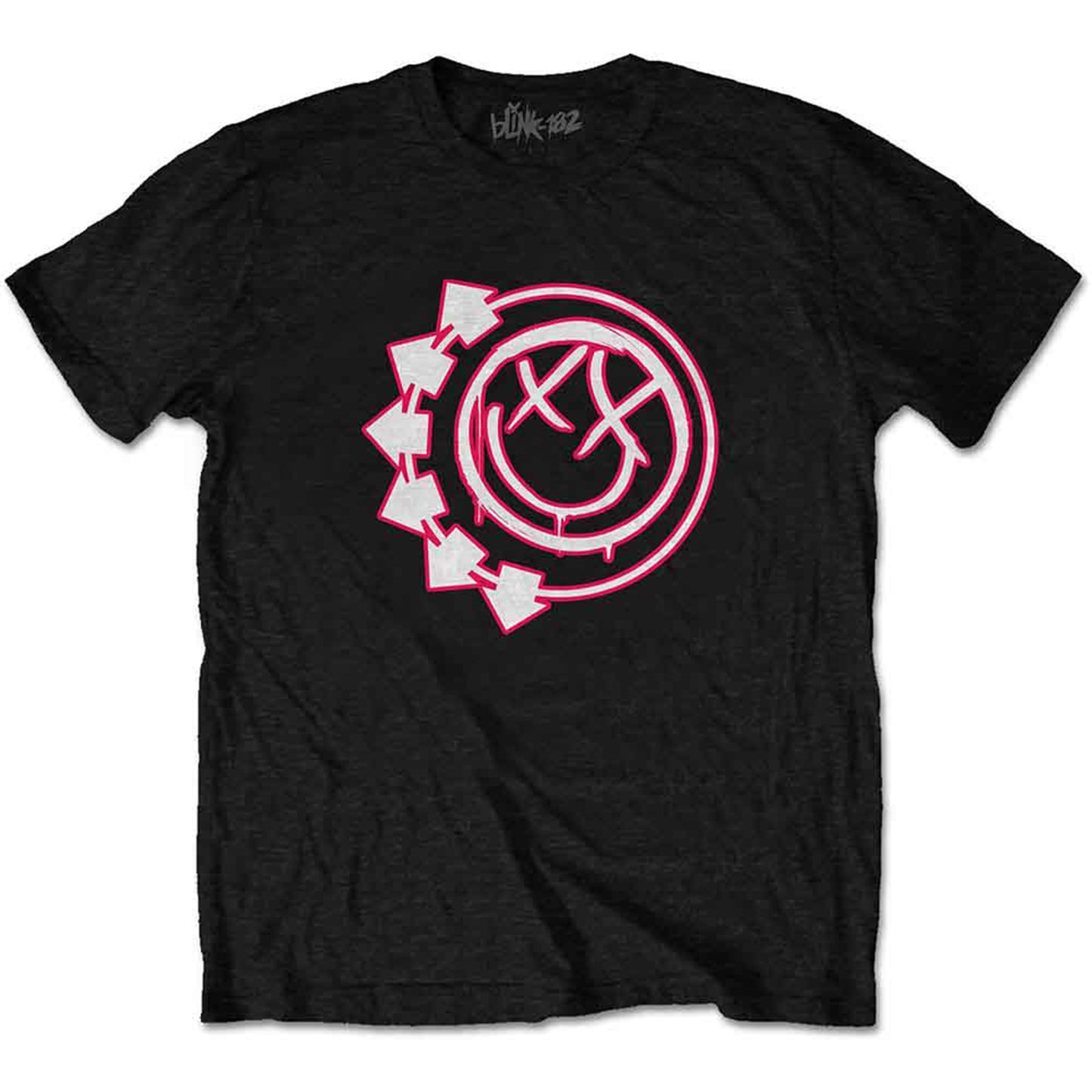 BLINK-182 - SIX ARROW SMILE - T-Shirt Black