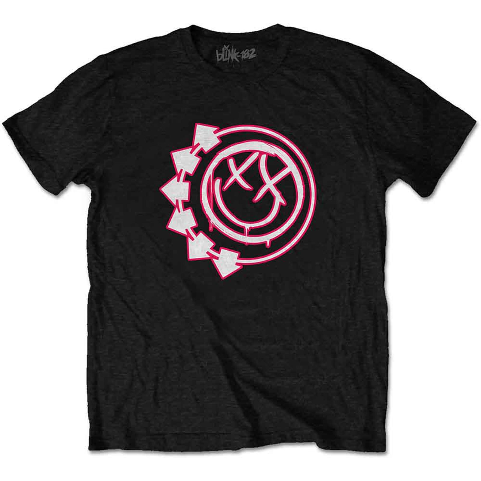 BLINK-182 - SIX ARROW SMILE - T-Shirt Black