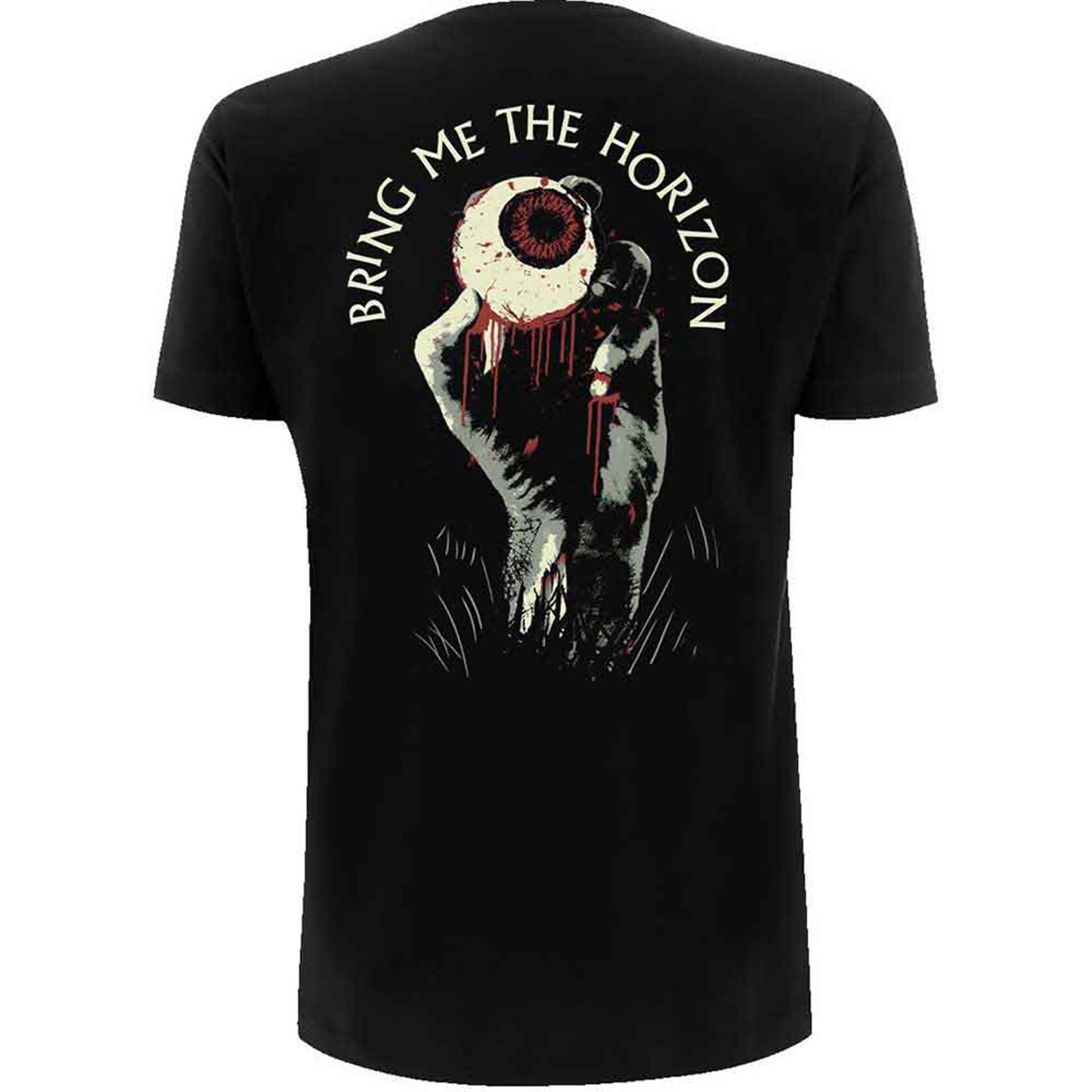 BRING ME THE HORIZON - ZOMBIE EYE - T-Shirt Black (Back Print)