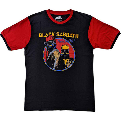 BLACK SABBATH - NEVER SAY DIE - Ringer T-Shirt Multicolour