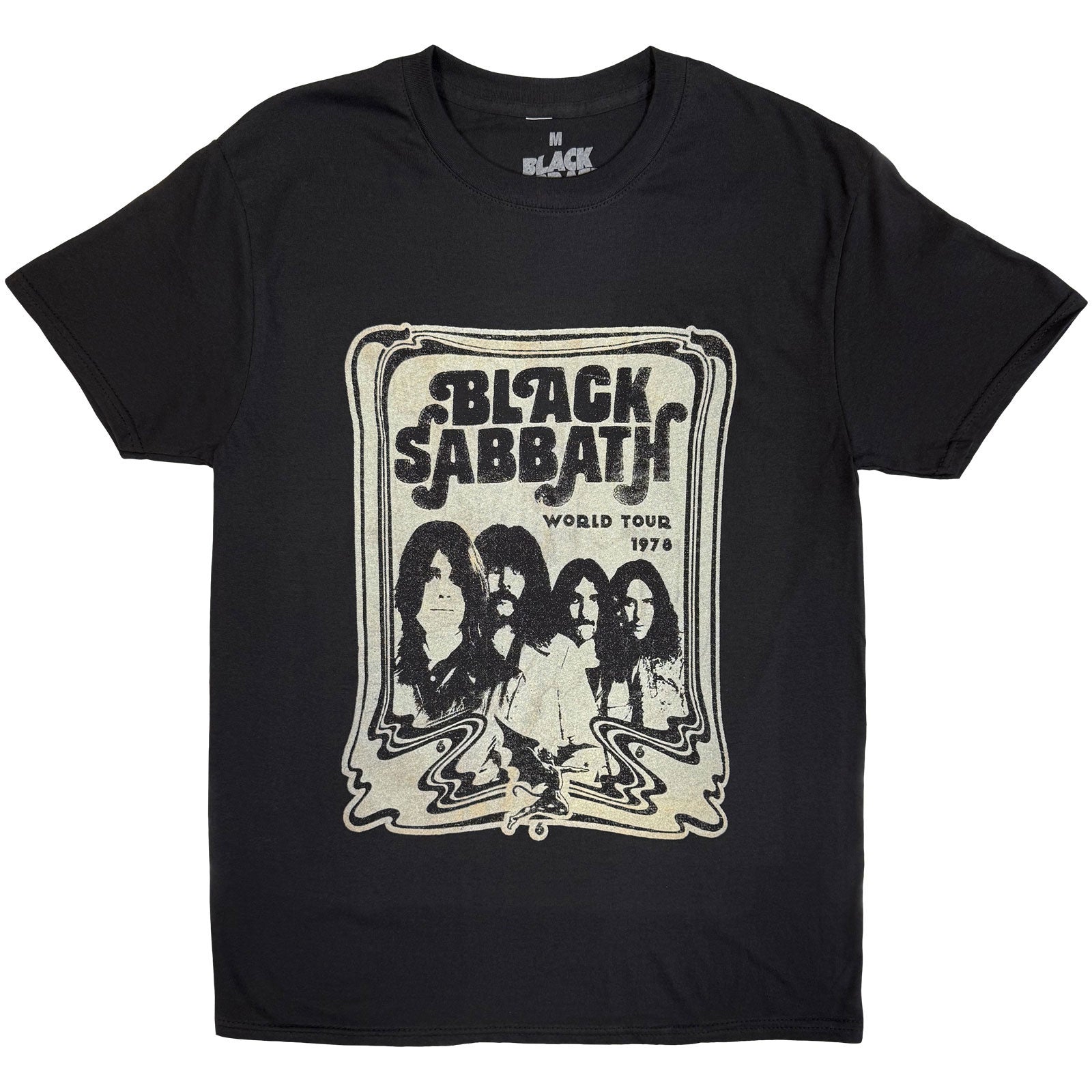 BLACK SABBATH - WORLD TOUR 1978 - T-Shirt Black