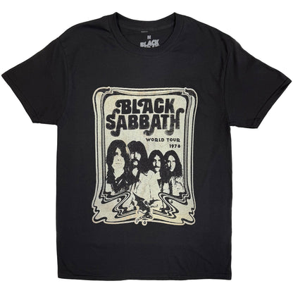 BLACK SABBATH - WORLD TOUR 1978 - T-Shirt Black