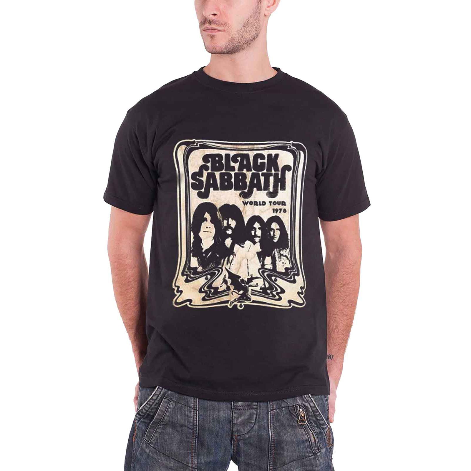 BLACK SABBATH - WORLD TOUR 1978 - T-Shirt Black