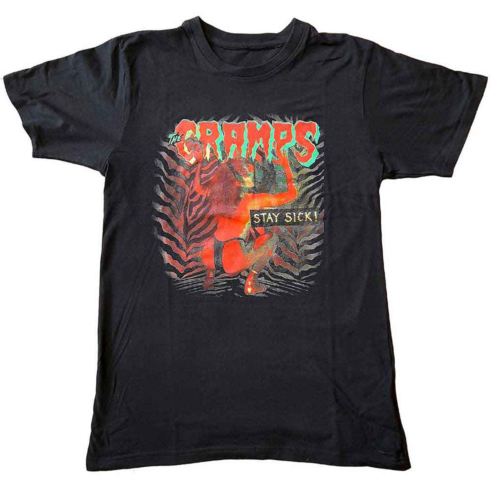 THE CRAMPS - STAY SICK - T-Shirt Black