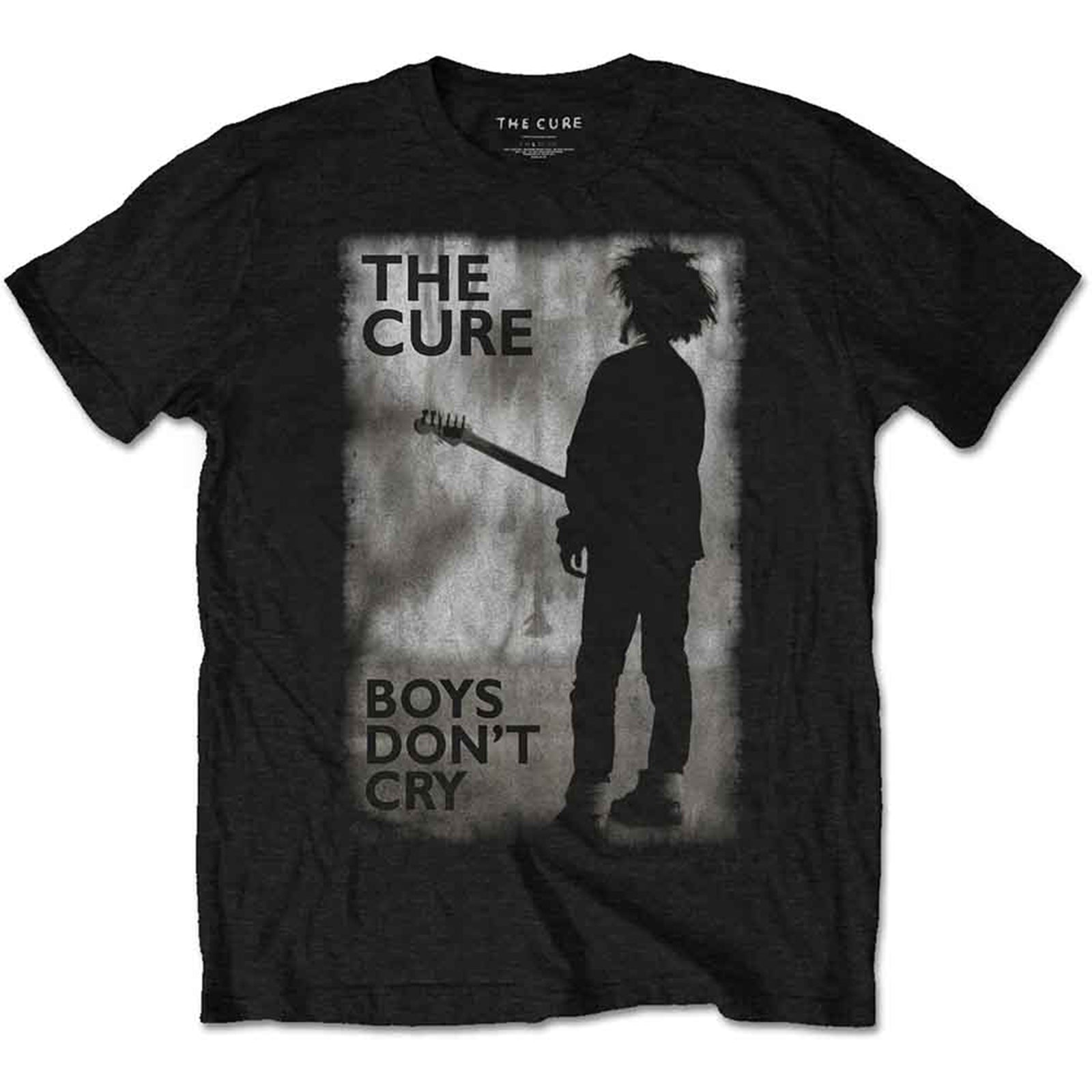 CURE, THE - BOYS DON'T CRY BLACK & WHITE - T-Shirt Black