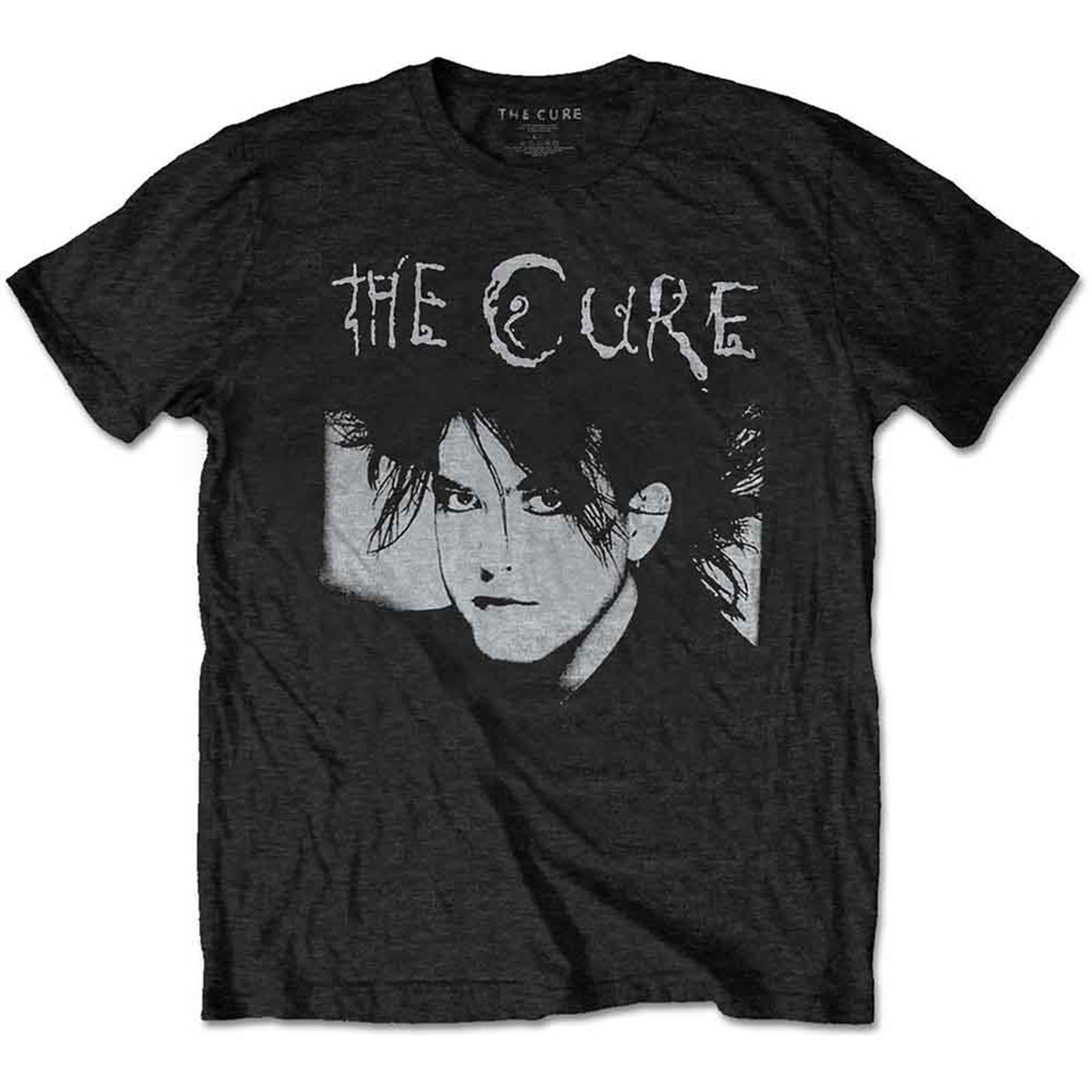 CURE, THE - ROBERT ILLUSTRATION - T-Shirt Black