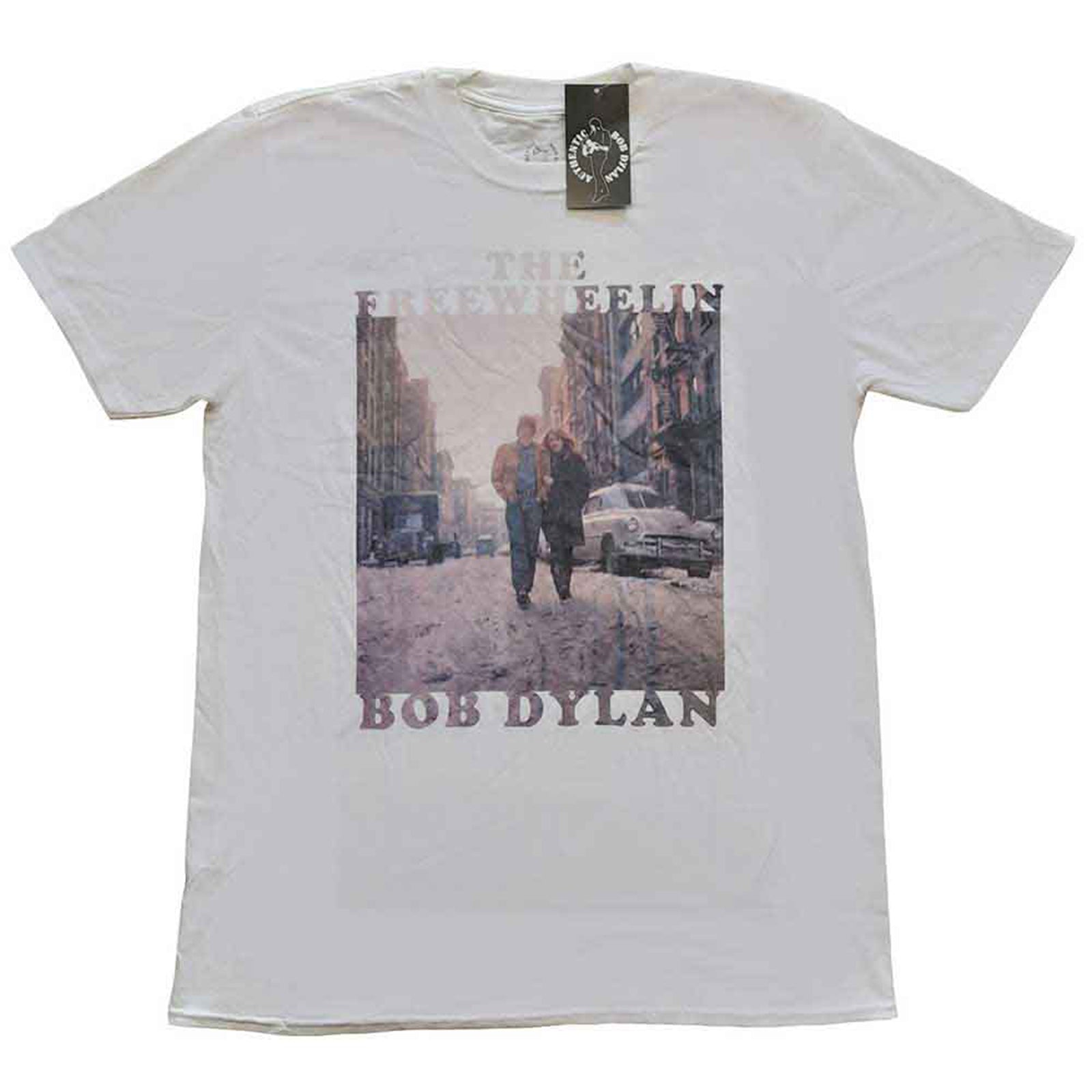 BOB DYLAN - THE FREEWHEELIN' - T-Shirt White
