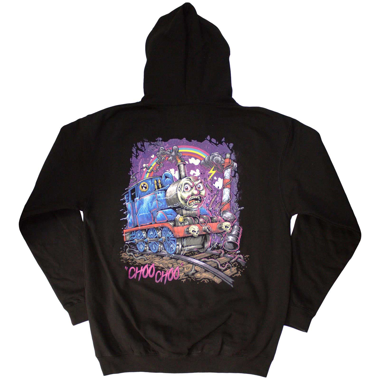 ELECTRIC CALLBOY - CHOO CHOO - Pullover Hoodie Black (Back Print)