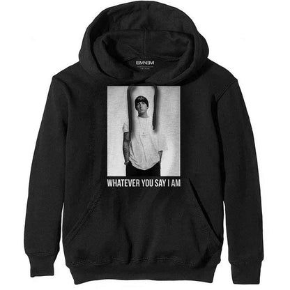 EMINEM - WHATEVER - Pullover Hoodie Black